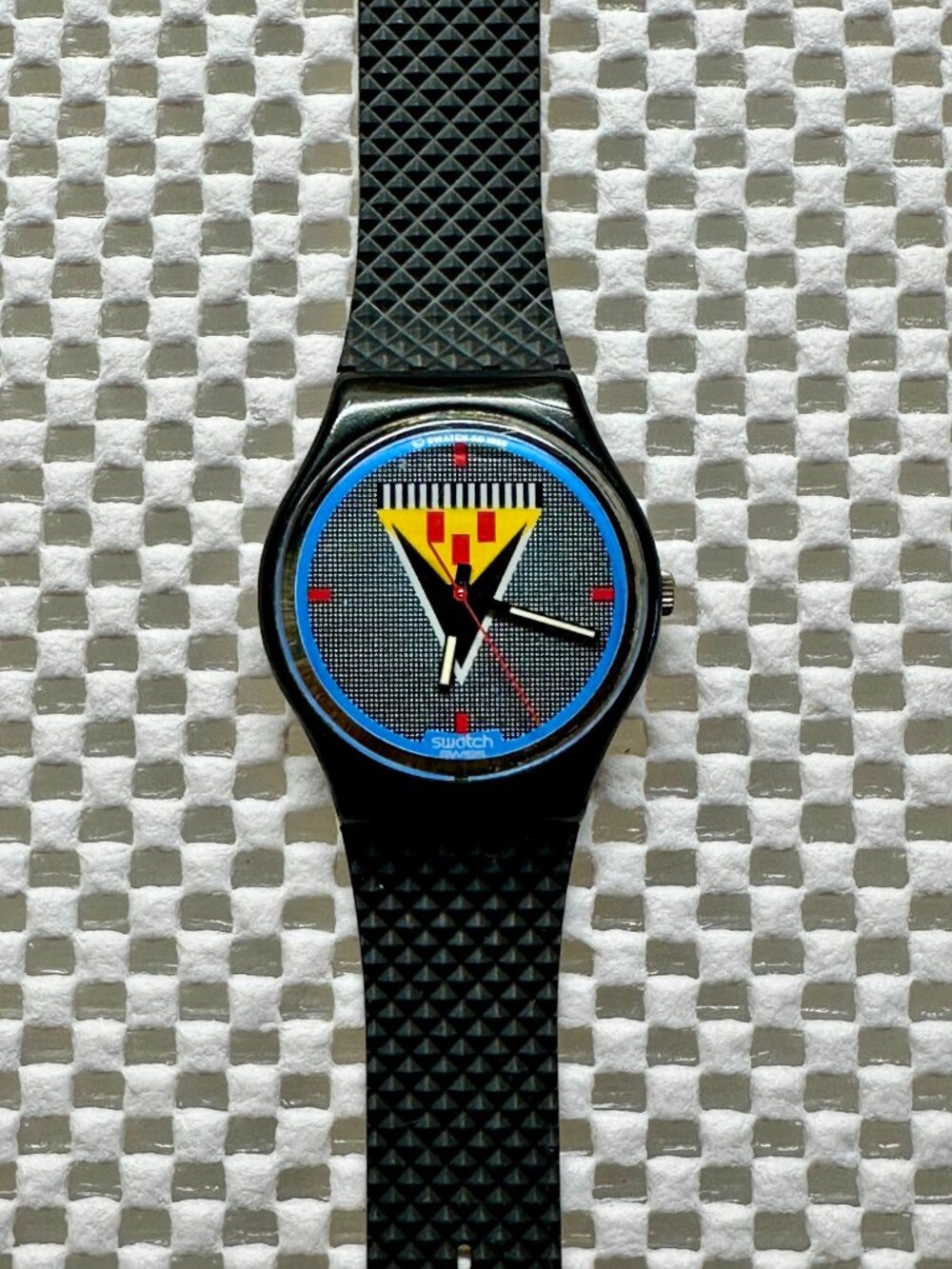 Swatch Watch Lancelot #GB110 Vintage 1986